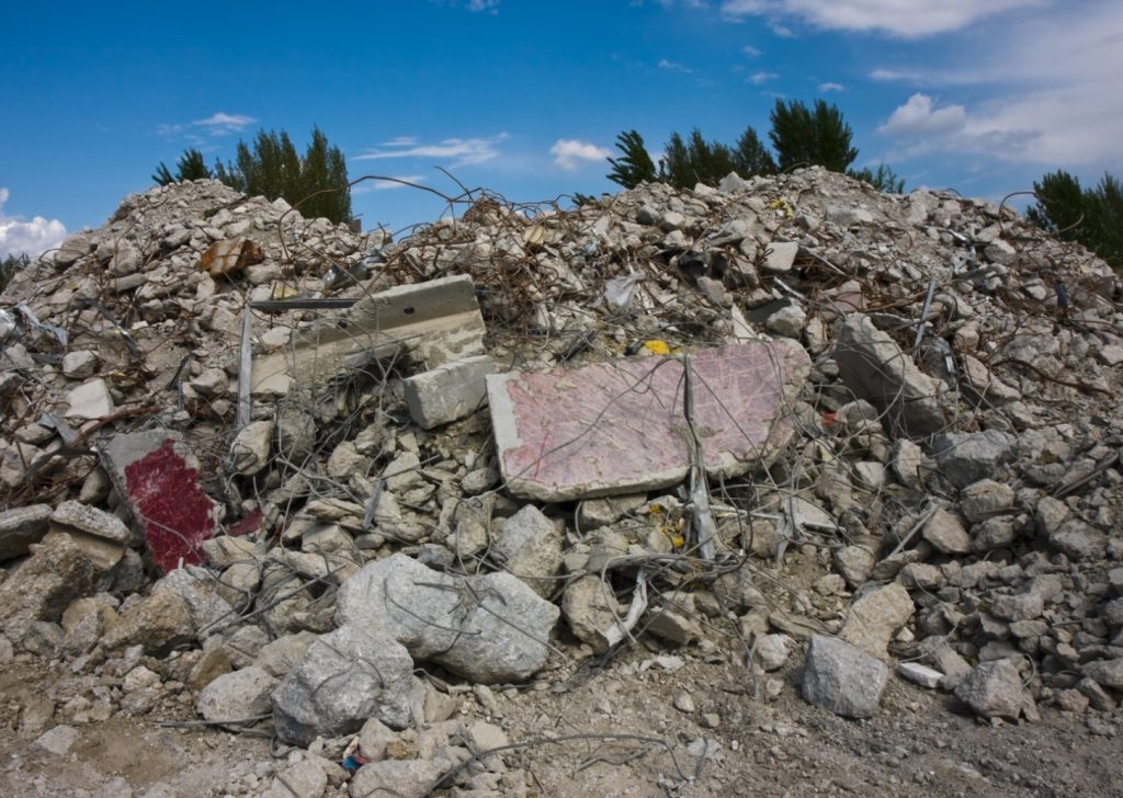 bulky rubble removal in london