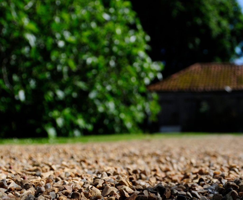 gravel removal from garden