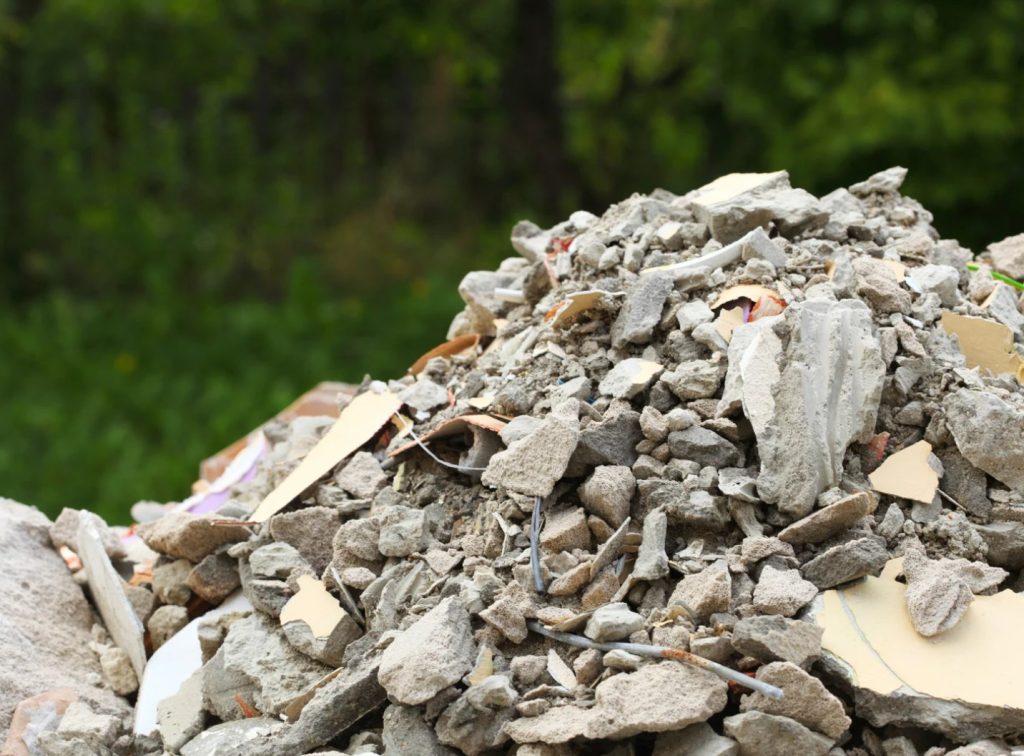 rubble waste disposal methods