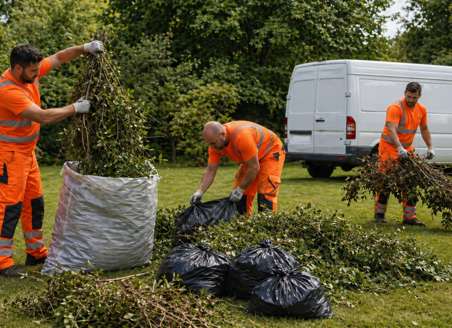 garden waste skip